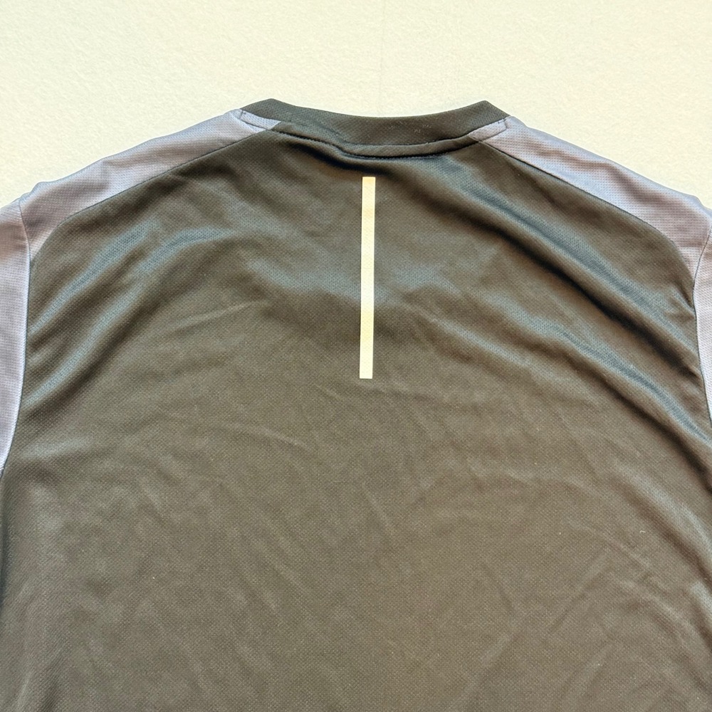 Adidas Response Climalite Running Shirt Mens Small Black Grey Athletic Tee Gym - Picture 14 of 16